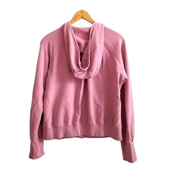 GapBody Fit Mauve Hoodie Size Medium 5 0312 - Picture 4 of 8